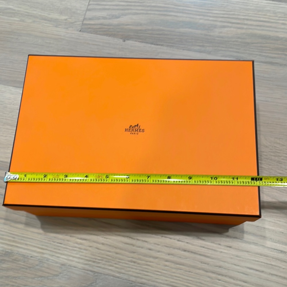 Authentic Hermes Gift Box - was for Shoes please see SZ in pics